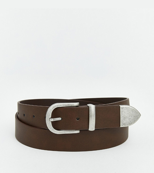 LC Waikiki  Non Leather Belts - Brown Non Leather Belts