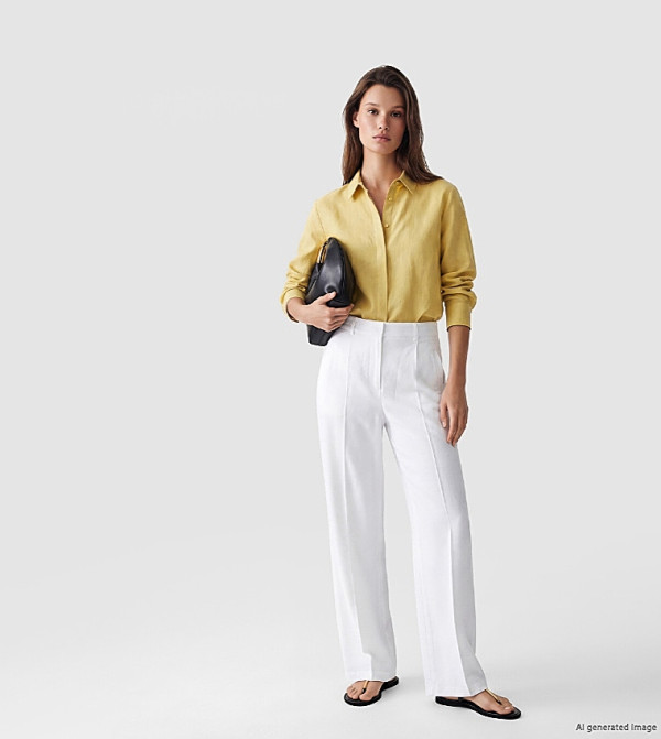 LC Waikiki  Pants & Leggings - White Casual Pants