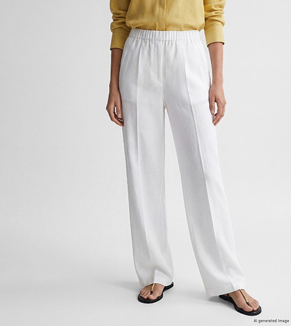 LC Waikiki  Pants & Leggings - White Casual Pants