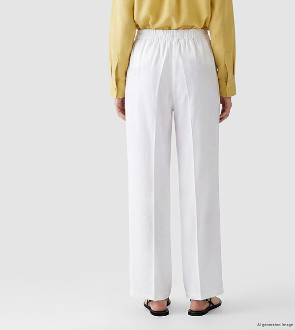 LC Waikiki  Pants & Leggings - White Casual Pants