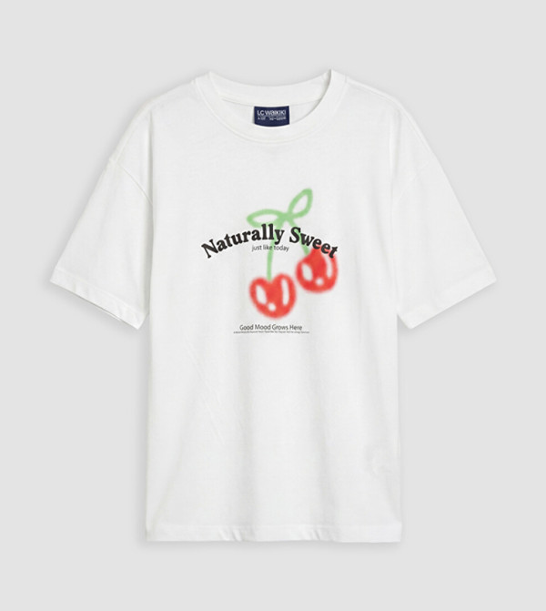 LC Waikiki  T-Shirts - White T-shirts