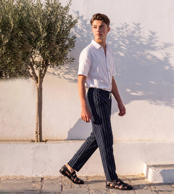 LC Waikiki  Trousers & Pants - Navy Trousers & Pants