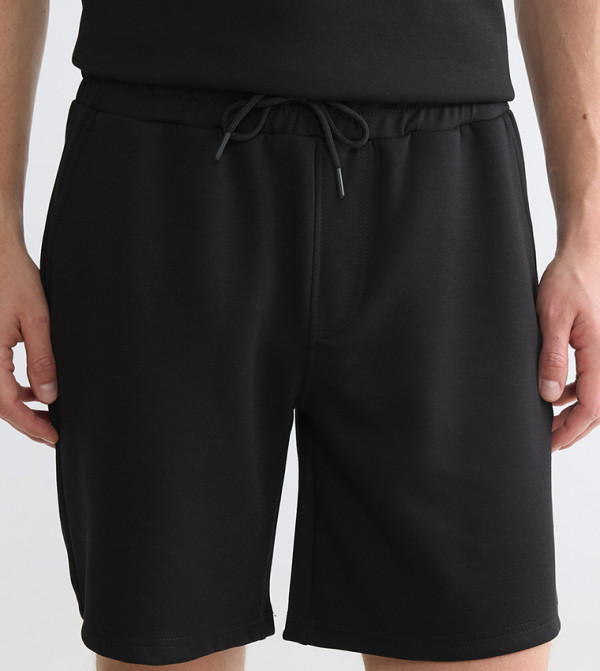 LC Waikiki  Clothing - BLACK Casual Shorts