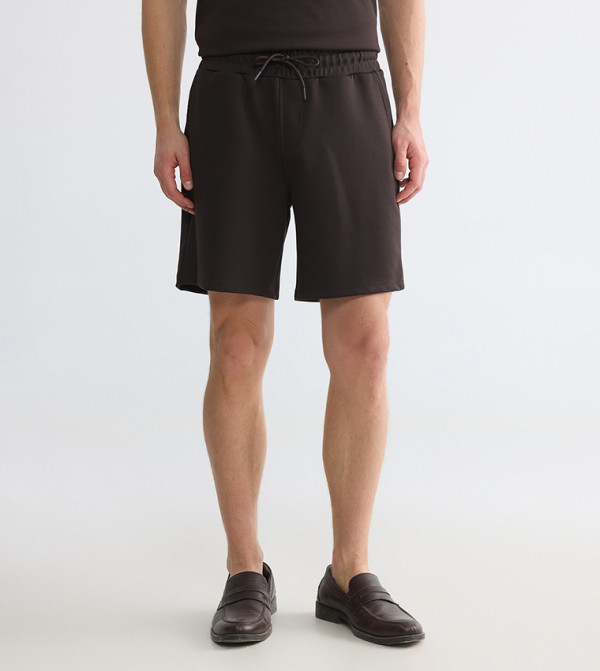 LC Waikiki  Clothing - Dark Brown Casual Shorts