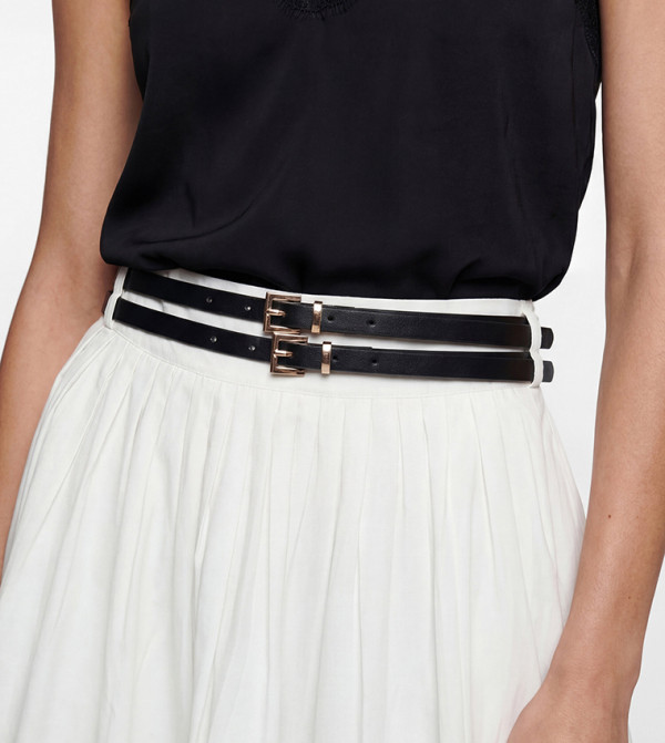 اٍل سي واي كيكي  تنانير ميدي - أبيض Midi Skirts
