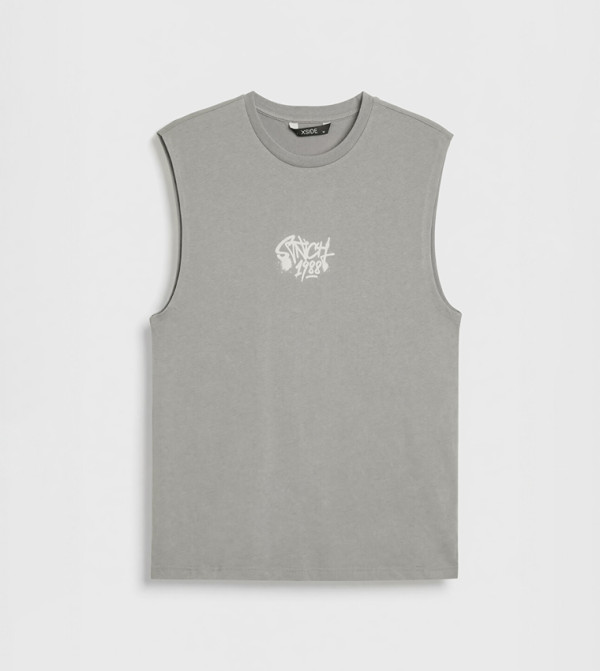 اٍل سي واي كيكي  تيشيرتات وفانيلات  - رمادي T-Shirts & Vests