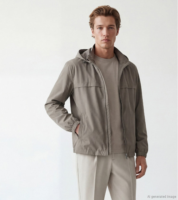 LC Waikiki  Casual Jackets - Khaki Casual Jackets