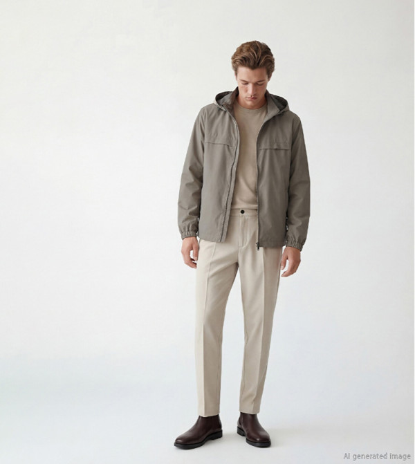 LC Waikiki  Casual Jackets - Khaki Casual Jackets