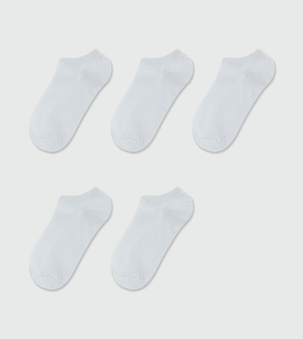 اٍل سي واي كيكي  جوارب للكاحل  - أبيض Ankle Length Socks