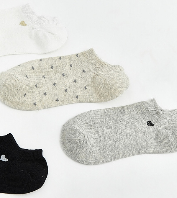 اٍل سي واي كيكي  جوارب للكاحل  - متعدد Ankle Length Socks