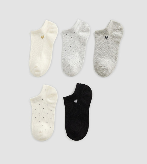 اٍل سي واي كيكي  جوارب للكاحل  - متعدد Ankle Length Socks