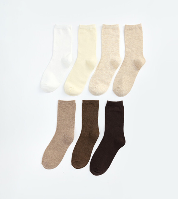 اٍل سي واي كيكي  جوارب للمنتصف الساق  - متعدد Calf Length Socks