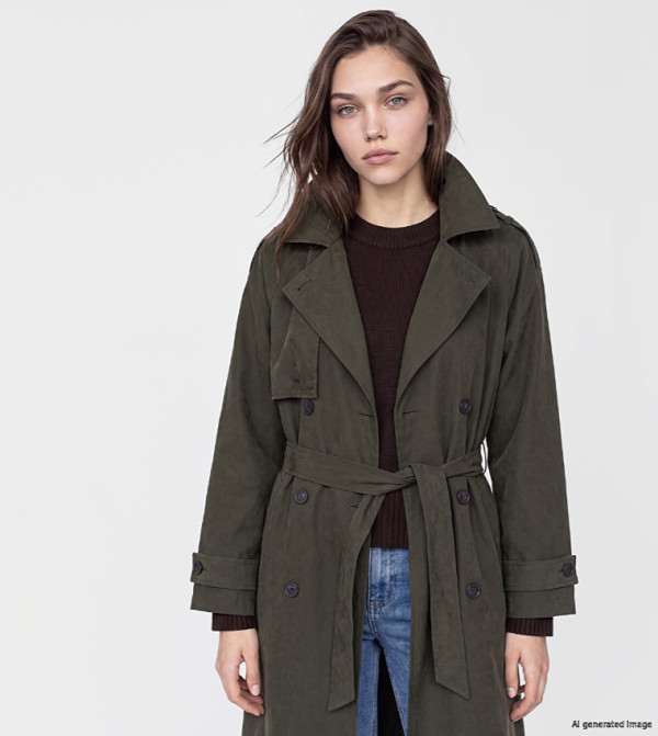 LC Waikiki  Overcoats - Khaki Overcoats