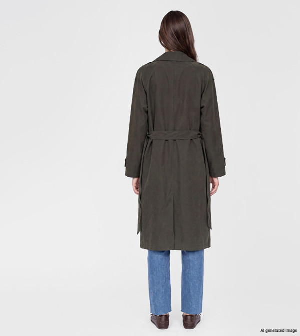 LC Waikiki  Overcoats - Khaki Overcoats
