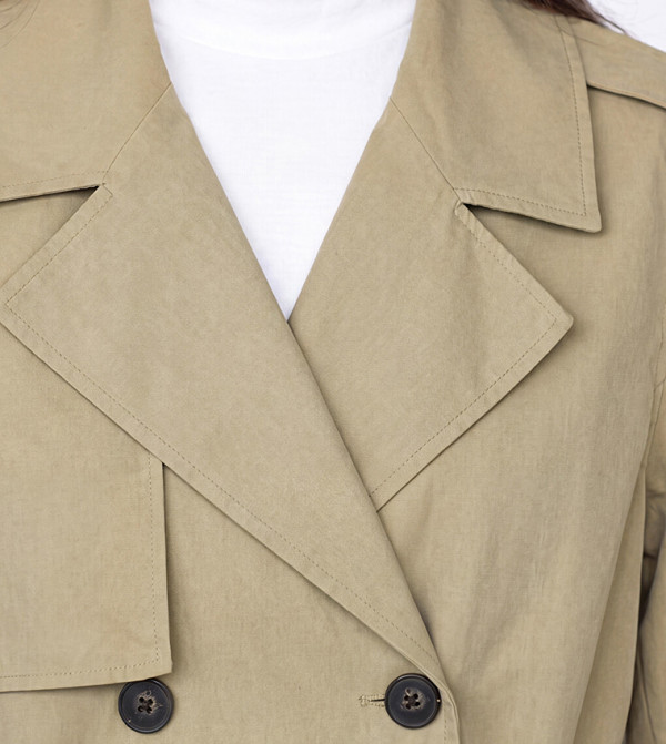 LC Waikiki  Jackets & Coats - Beige Overcoats