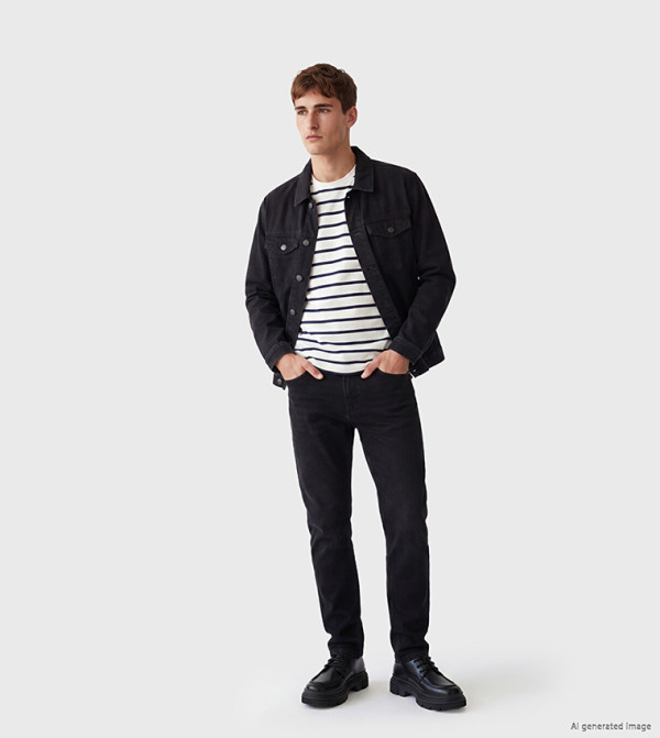 اٍل سي واي كيكي  جينزات ضيقة  - أسود Slim Jeans