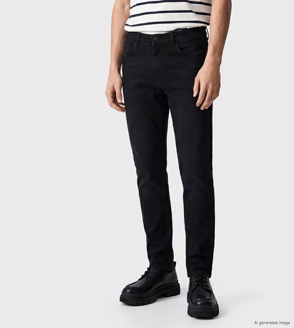 اٍل سي واي كيكي  جينزات ضيقة  - أسود Slim Jeans