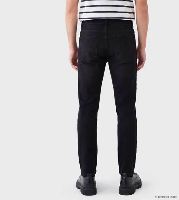 اٍل سي واي كيكي  جينزات ضيقة  - أسود Slim Jeans
