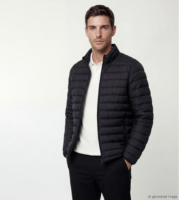 LC Waikiki  Puffer Jackets - BLACK Puffer Jackets