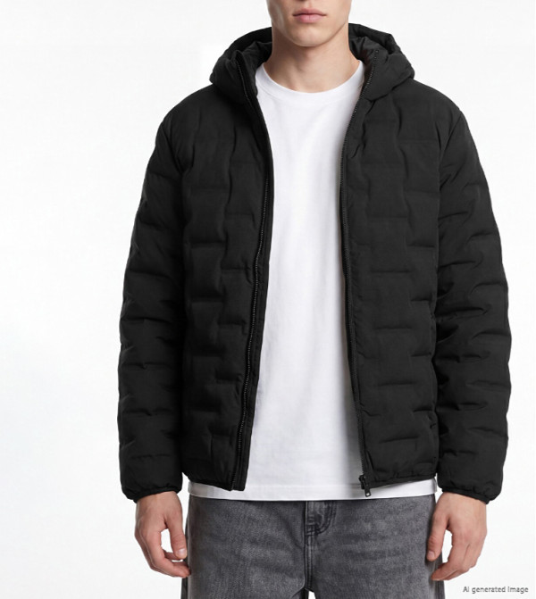 LC Waikiki  Puffer Jackets - BLACK Puffer Jackets
