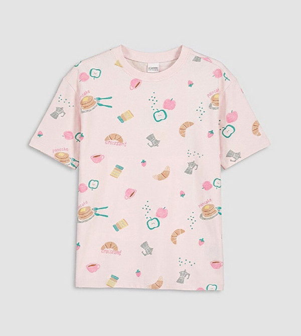 LC Waikiki  Top & Pyjama Sets - Pink Top & Pyjama Sets