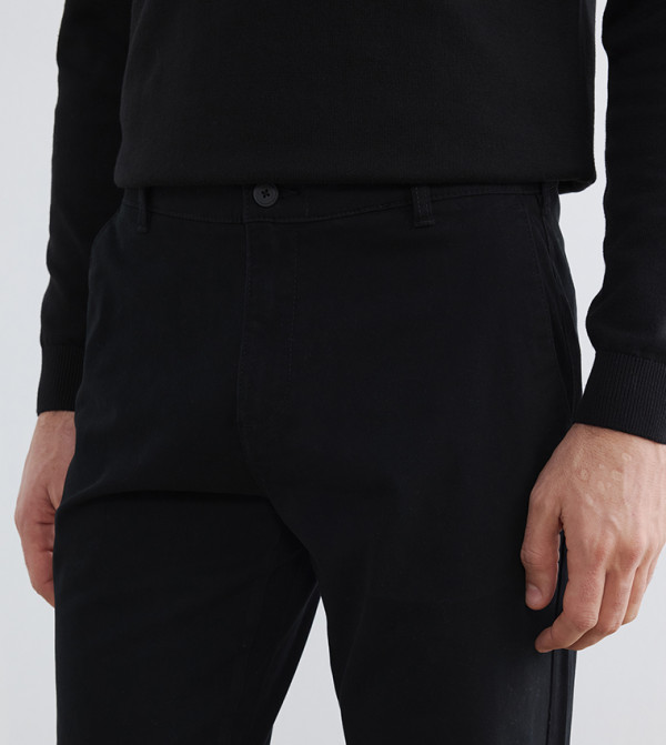 LC Waikiki  Chinos - BLACK Chinos