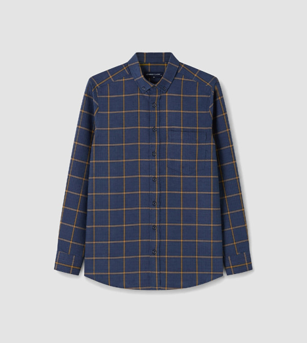 LC Waikiki  heritage-tartan - Navy Long Sleeves