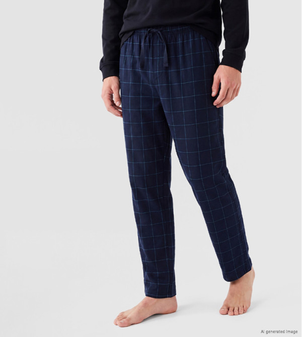 LC Waikiki  heritage-tartan - Navy Bottoms