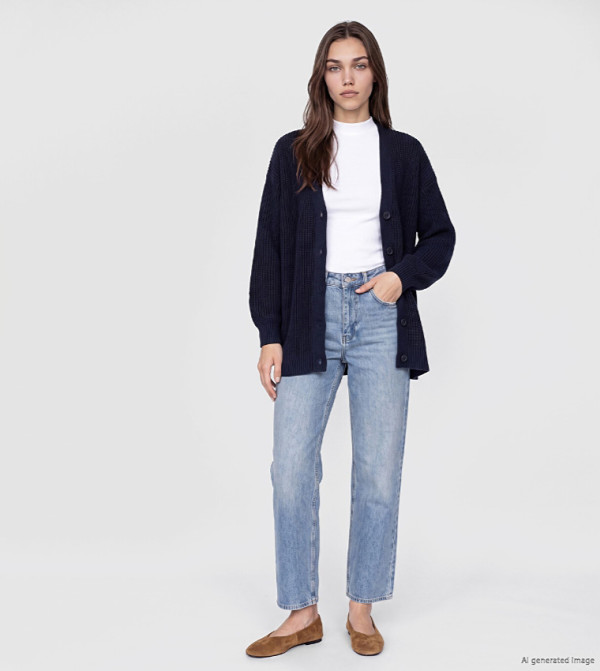 LC Waikiki  Cardigans - Navy Cardigans
