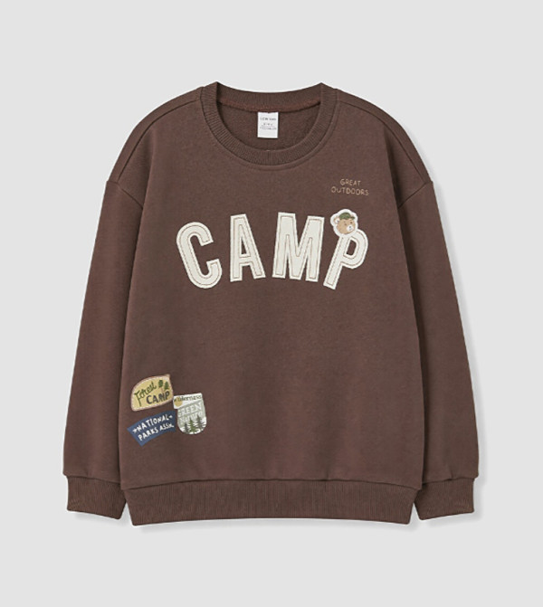 LC Waikiki  Sweatshirts - Brown Sweatshirts