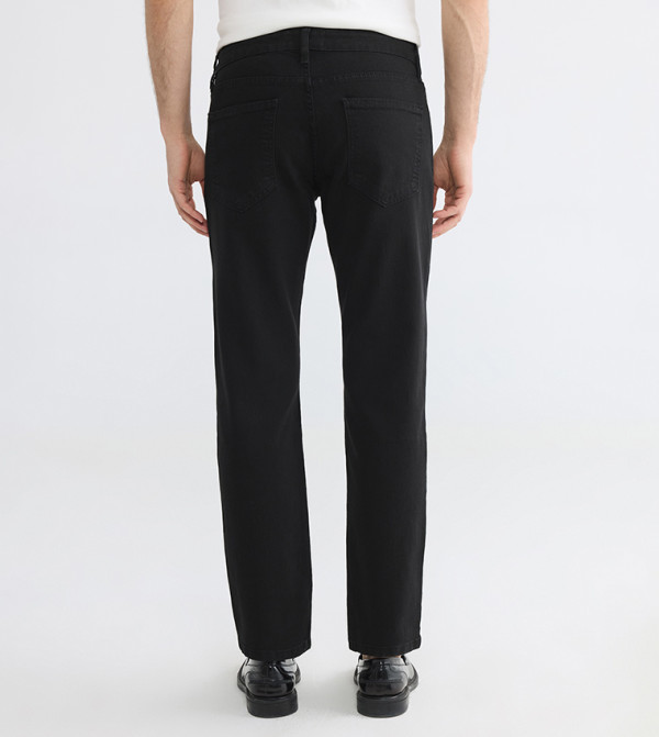 اٍل سي واي كيكي  جينزات قصة مستقيمة - أسود Straight Jeans