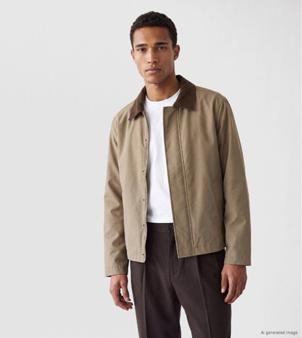LC Waikiki  Casual Jackets - Beige Casual Jackets