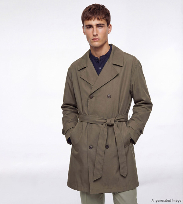 LC Waikiki  Overcoats - Khaki Overcoats