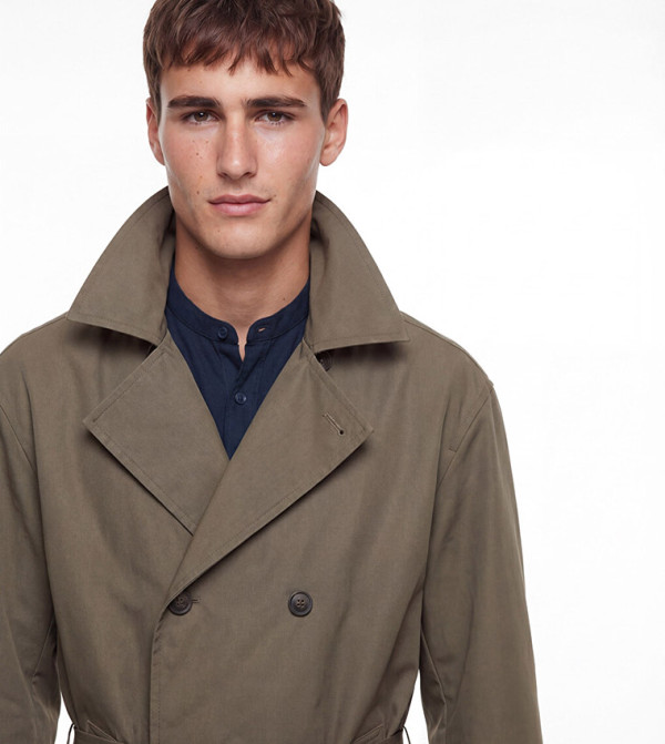 LC Waikiki  Overcoats - Khaki Overcoats