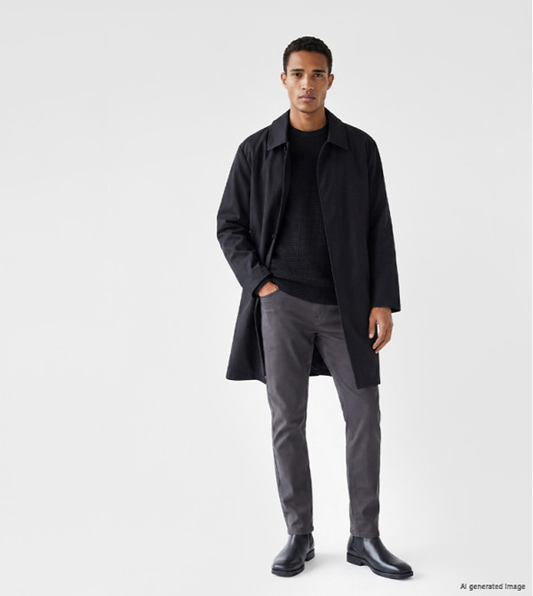 LC Waikiki  Overcoats - BLACK Overcoats