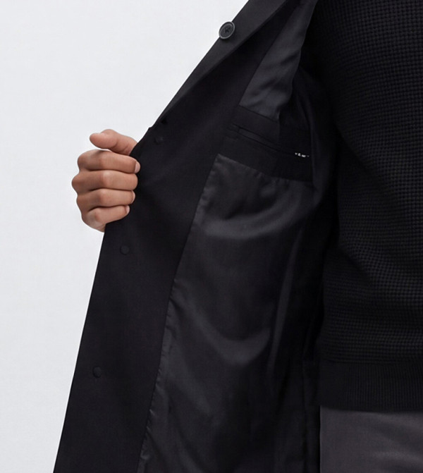 LC Waikiki  Overcoats - BLACK Overcoats