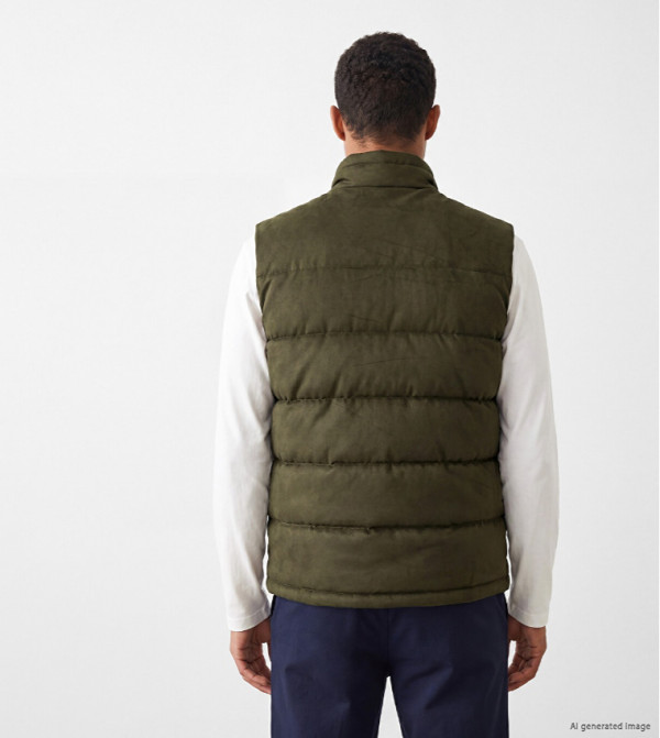 LC Waikiki  Puffer Jackets - Khaki Puffer Jackets