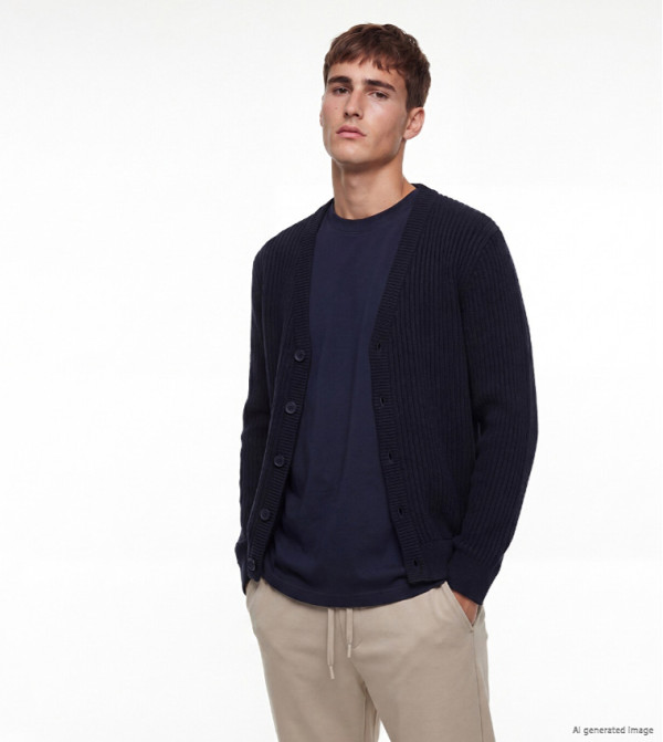 LC Waikiki Cardigans - Navy Cardigans