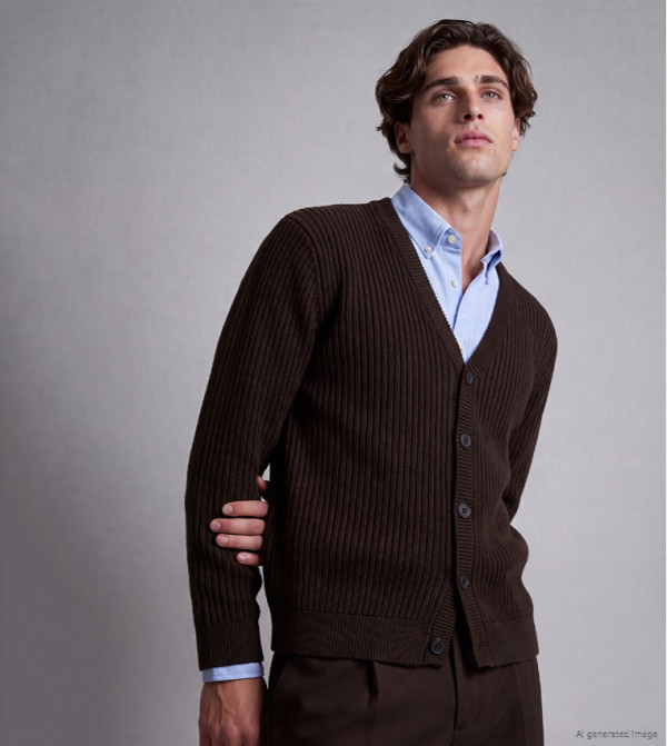 LC Waikiki Cardigans - Brown Cardigans