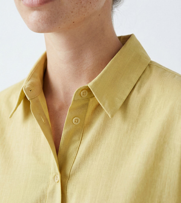 LC Waikiki  everyday-essentials - Olive Shirts