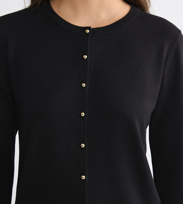 LC Waikiki Sweaters & Cardigans - BLACK Cardigans