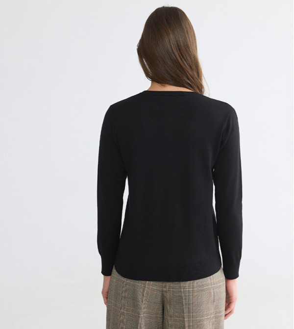 LC Waikiki Sweaters & Cardigans - BLACK Cardigans
