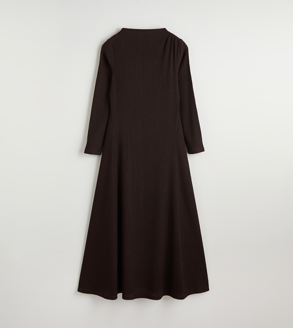 اٍل سي واي كيكي فساتين كاجوال - بني داكن Midi Dresses