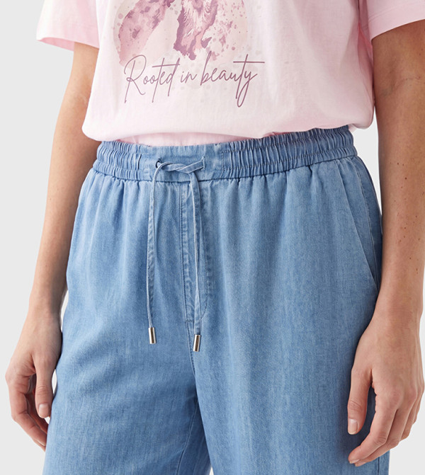 اٍل سي واي كيكي  جينز مستقيم - أزرق Straight Jeans