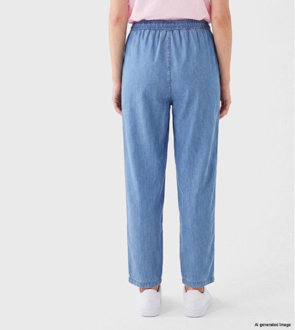 اٍل سي واي كيكي  جينز مستقيم - أزرق Straight Jeans