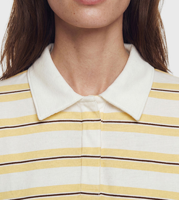LC Waikiki  Polo T-Shirts - Yellow Polo T-shirts