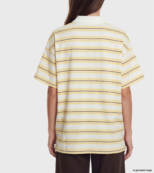 LC Waikiki  Polo T-Shirts - Yellow Polo T-shirts