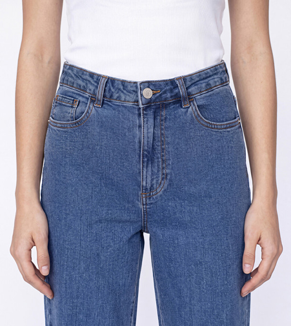 اٍل سي واي كيكي  جينز مستقيم - أزرق Straight Jeans