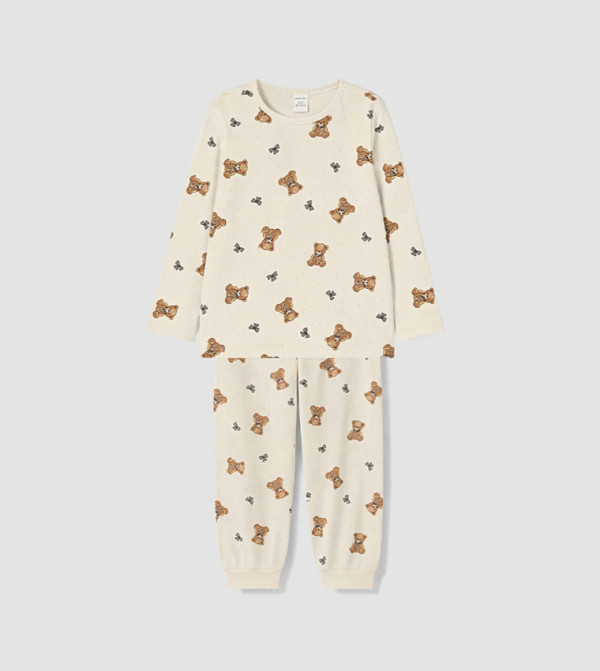 LC Waikiki  Top & Pyjama Sets - Cream Top & Pyjama Sets