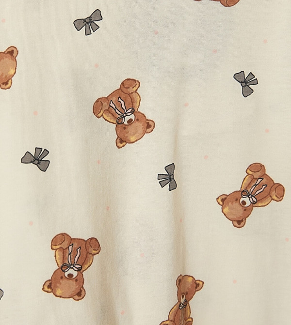 LC Waikiki  Top & Pyjama Sets - Cream Top & Pyjama Sets